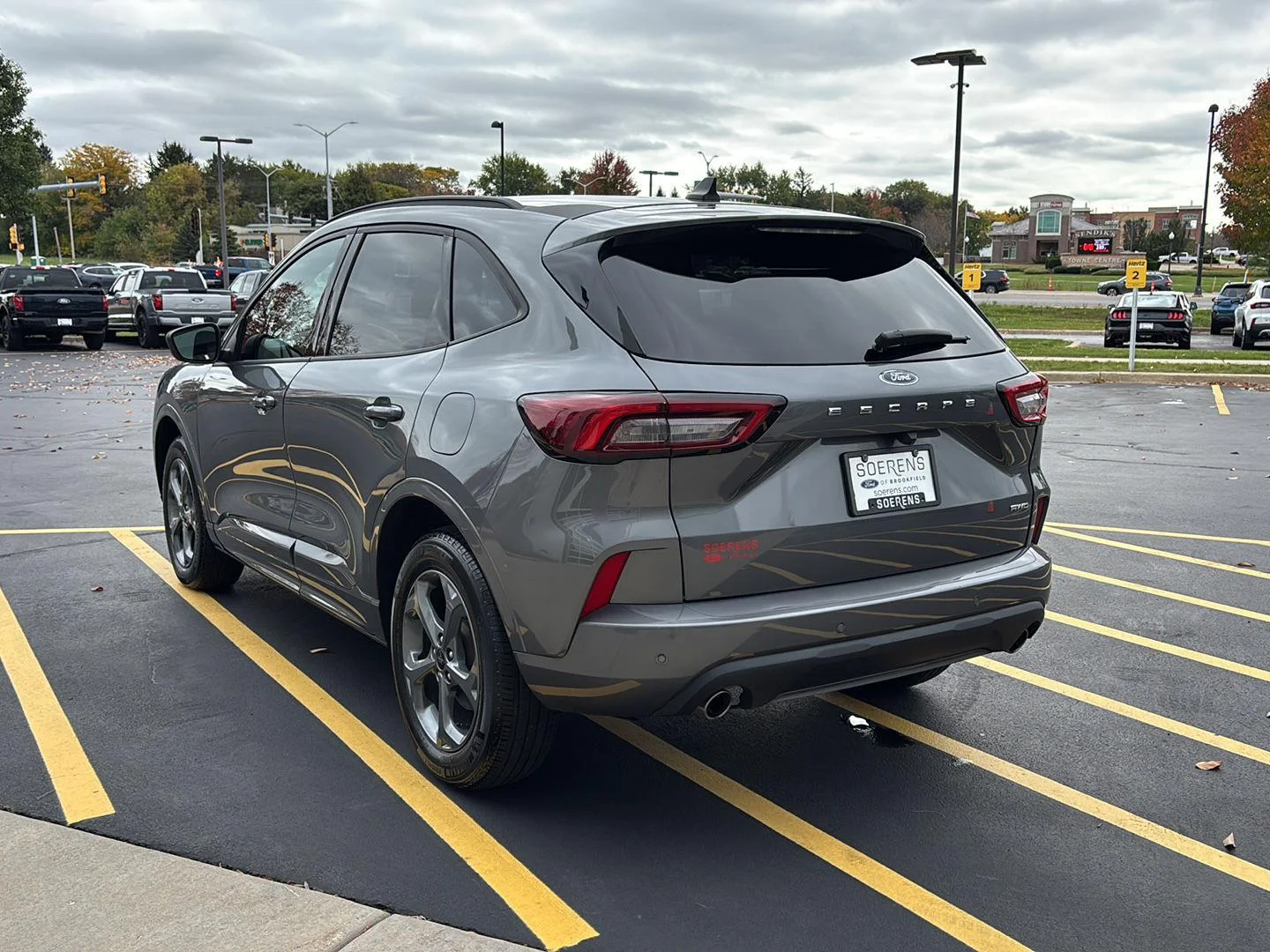 Certified Used 2024 Carbonized Gray Ford ST-Line image 7