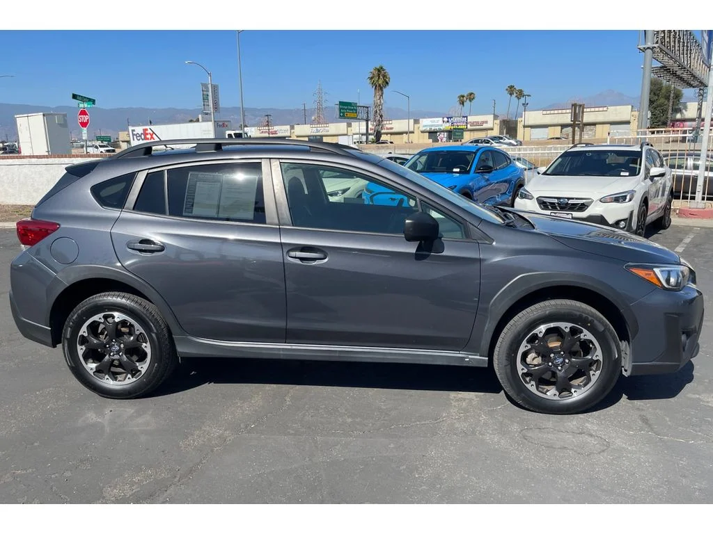 Used 2021 MAGNETITE GRAY METALLIC Subaru 5DR CVT image 7