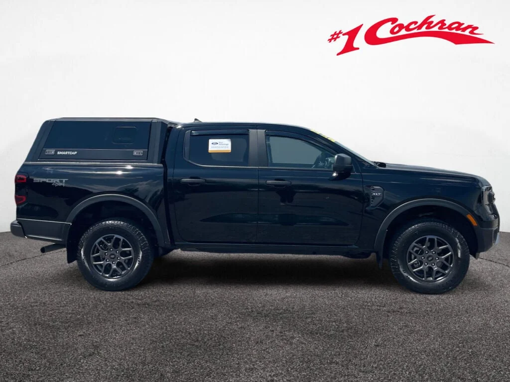 Used 2025 Shadow Black Ford XLT image 27