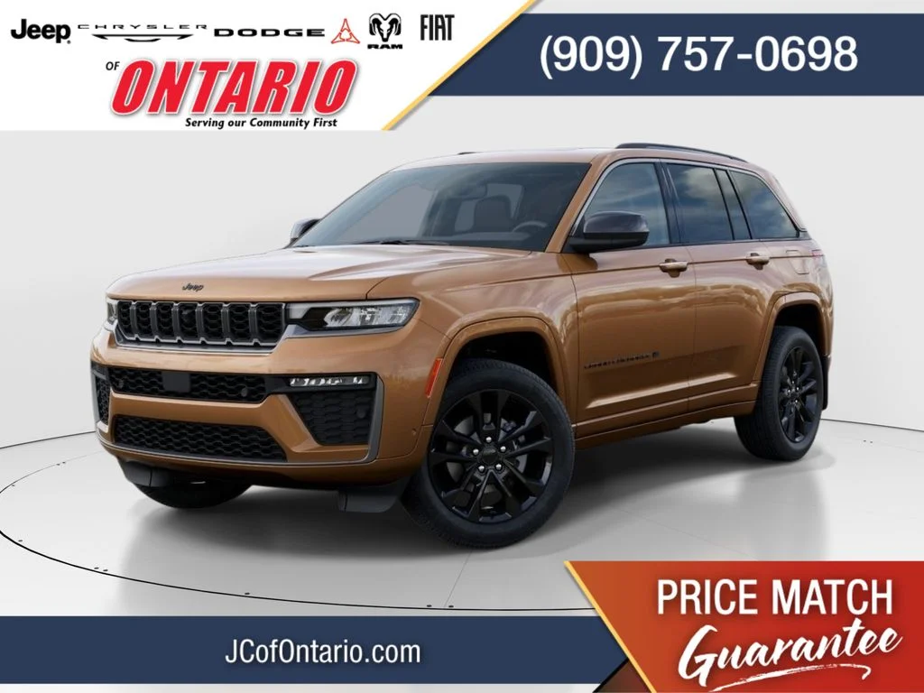 New 2026 Copper Shino Metallic Clear-Coat Exterior Paint Jeep Limited Reserve image 1
