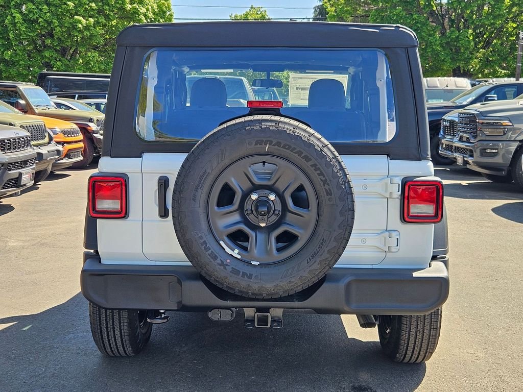 New 2026 Bright White Clear-Coat Exterior Paint Jeep Sport image 6