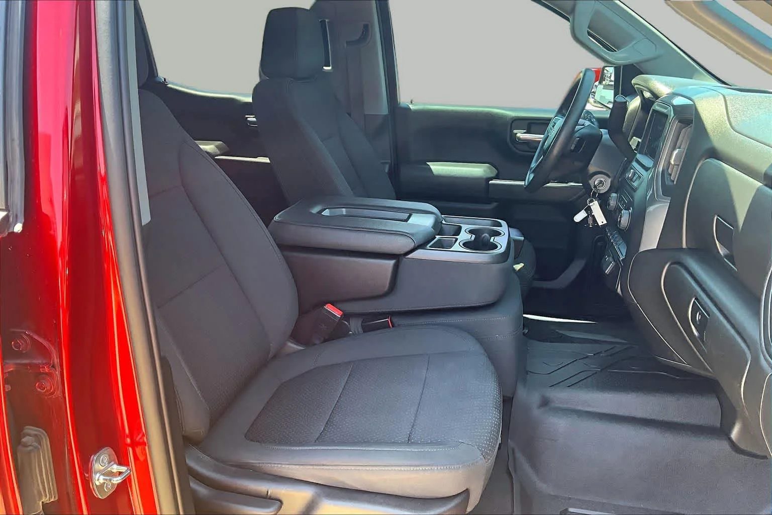 Used 2021 Cherry Red Tintcoat Chevrolet Custom Trail Boss image 10