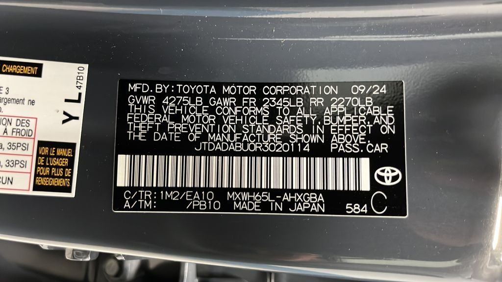 Used 2024 Gray Toyota XLE image 28