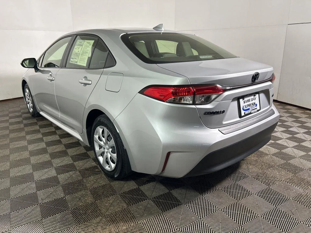Used 2023 Classic Silver Metallic Toyota LE image 8