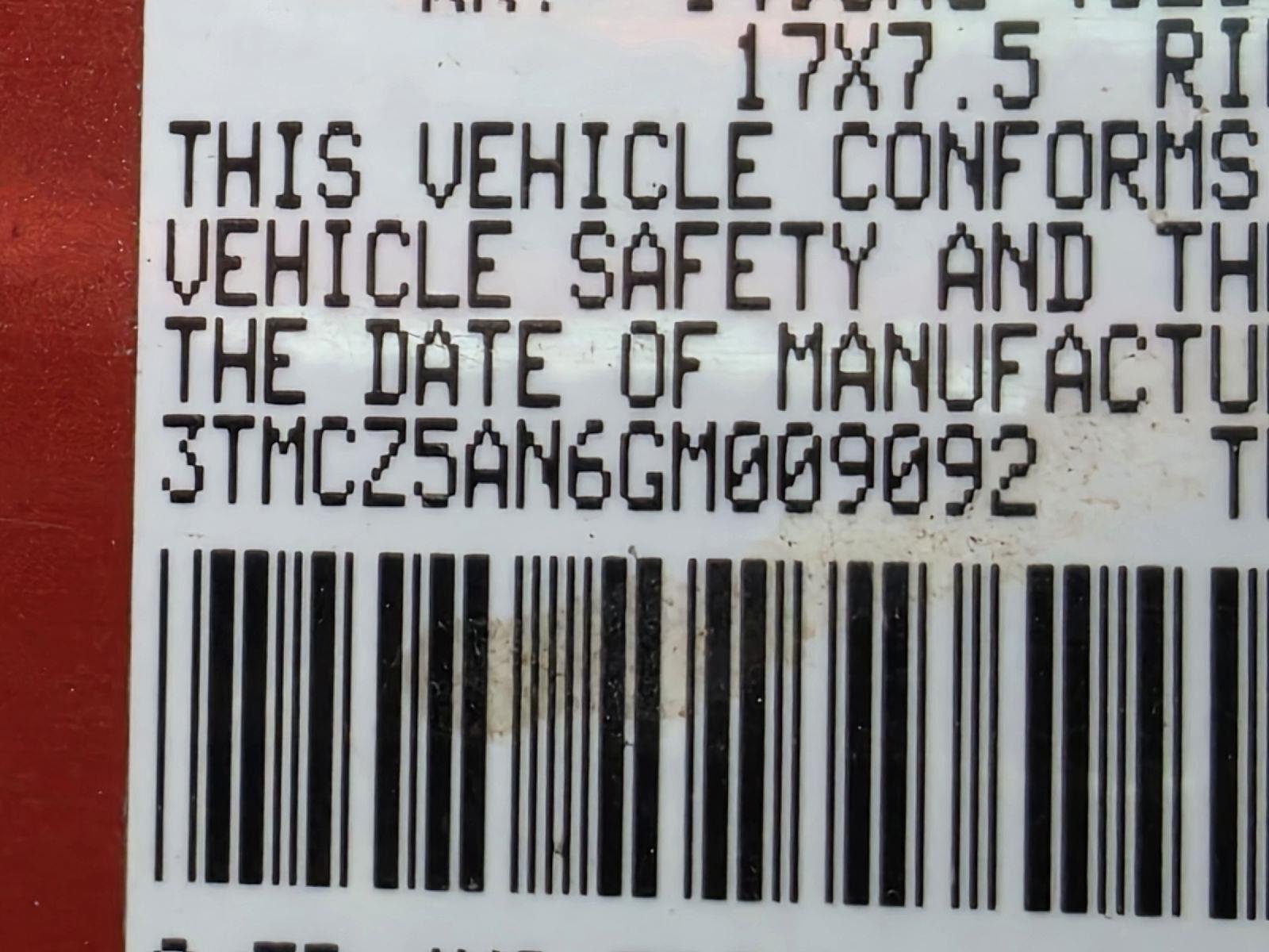 Certified Used 2016 Inferno Toyota TRD Sport image 58