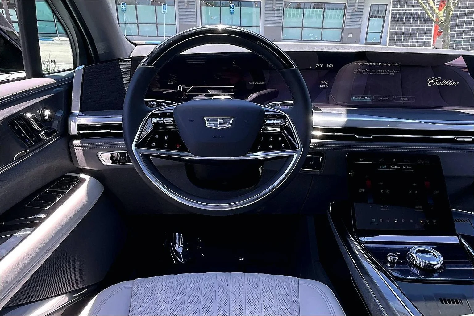 New 2026 Vibrant White Tricoat Cadillac Luxury image 23