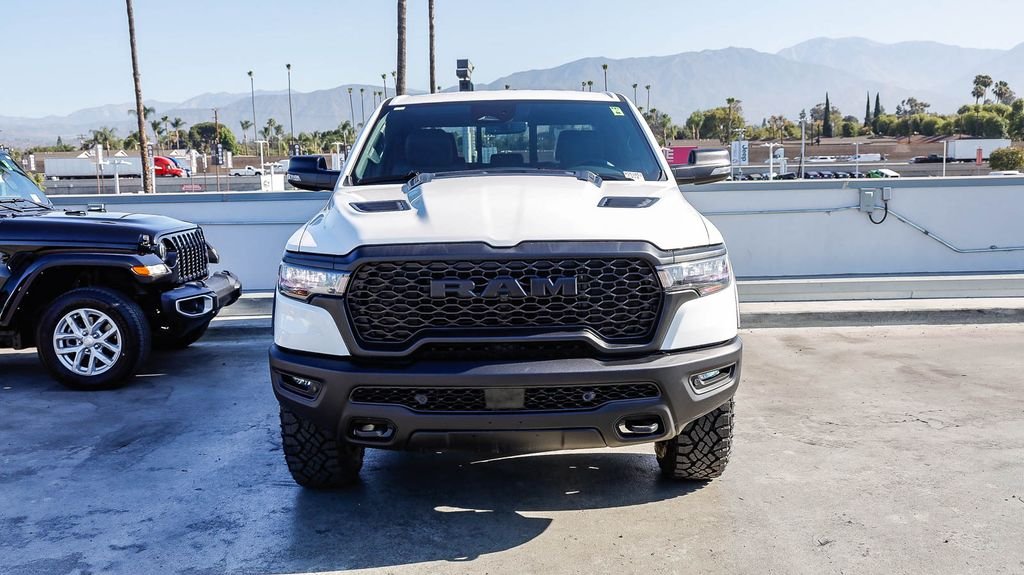 New 2026 Bright White Clearcoat Ram Rebel image 2