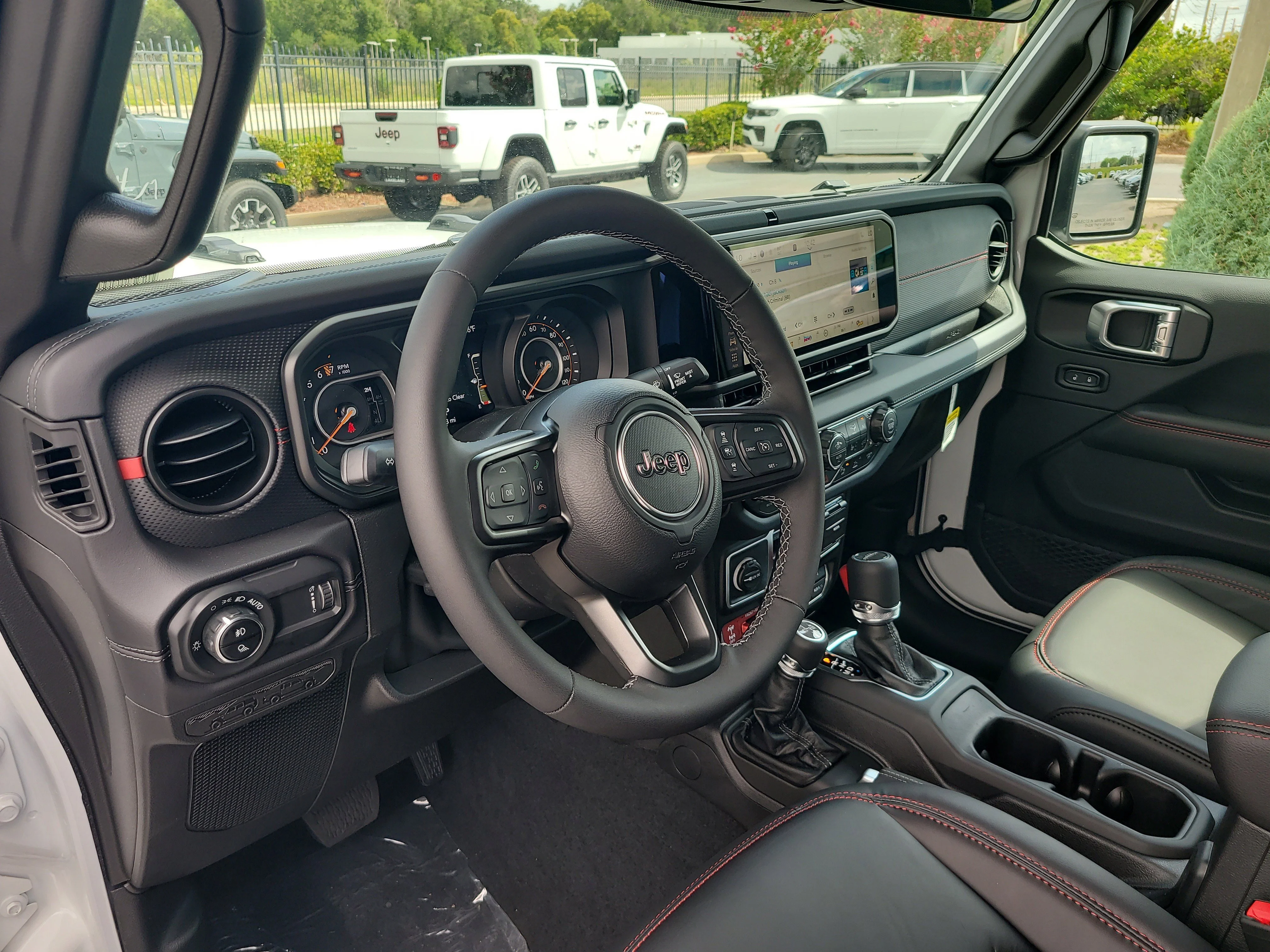 New 2026 Bright White Clearcoat Jeep Rubicon X image 14