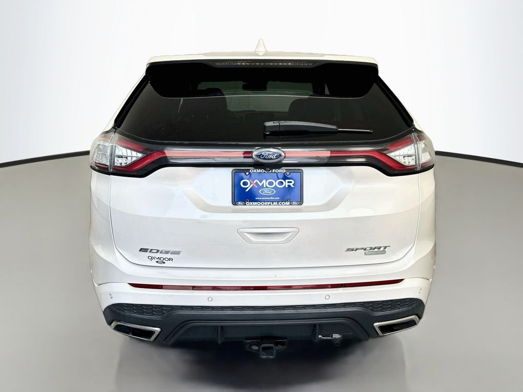 Used 2018 White Platinum Metallic Tri-Coat Ford Sport image 12