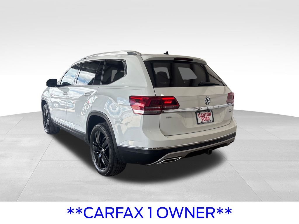 Certified Used 2019 Pure White Volkswagen SEL Premium image 3