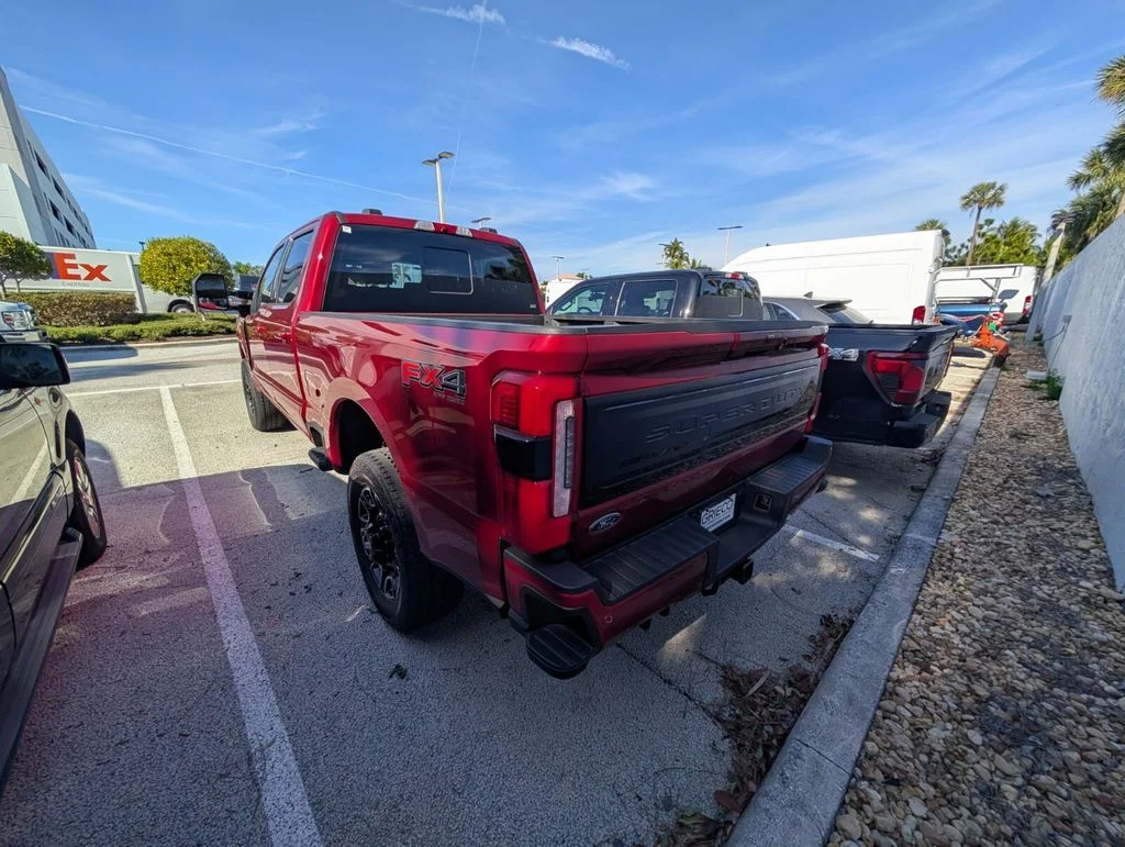 New 2026 Ruby Red Metallic Tinted Clearcoat Ford F-350® Platinum® image 9