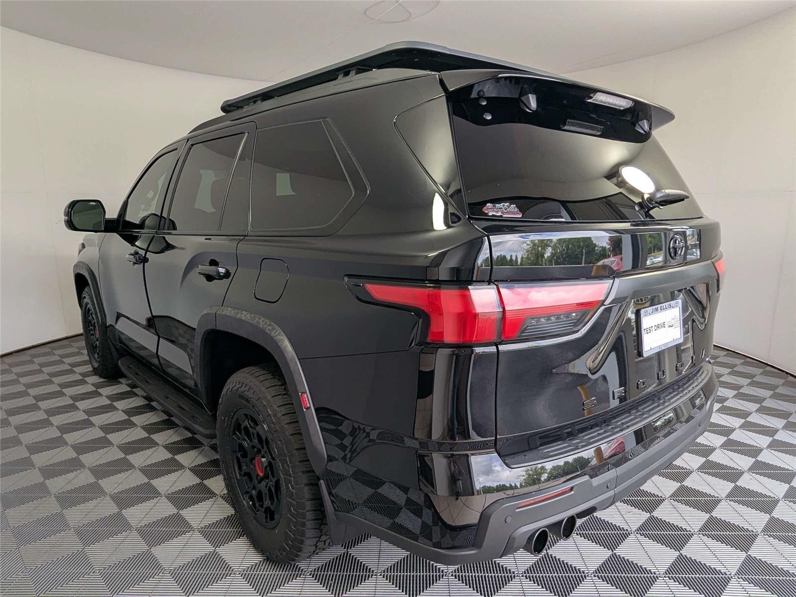 Certified Used 2025 Midnight Black Metallic Toyota TRD Pro image 8