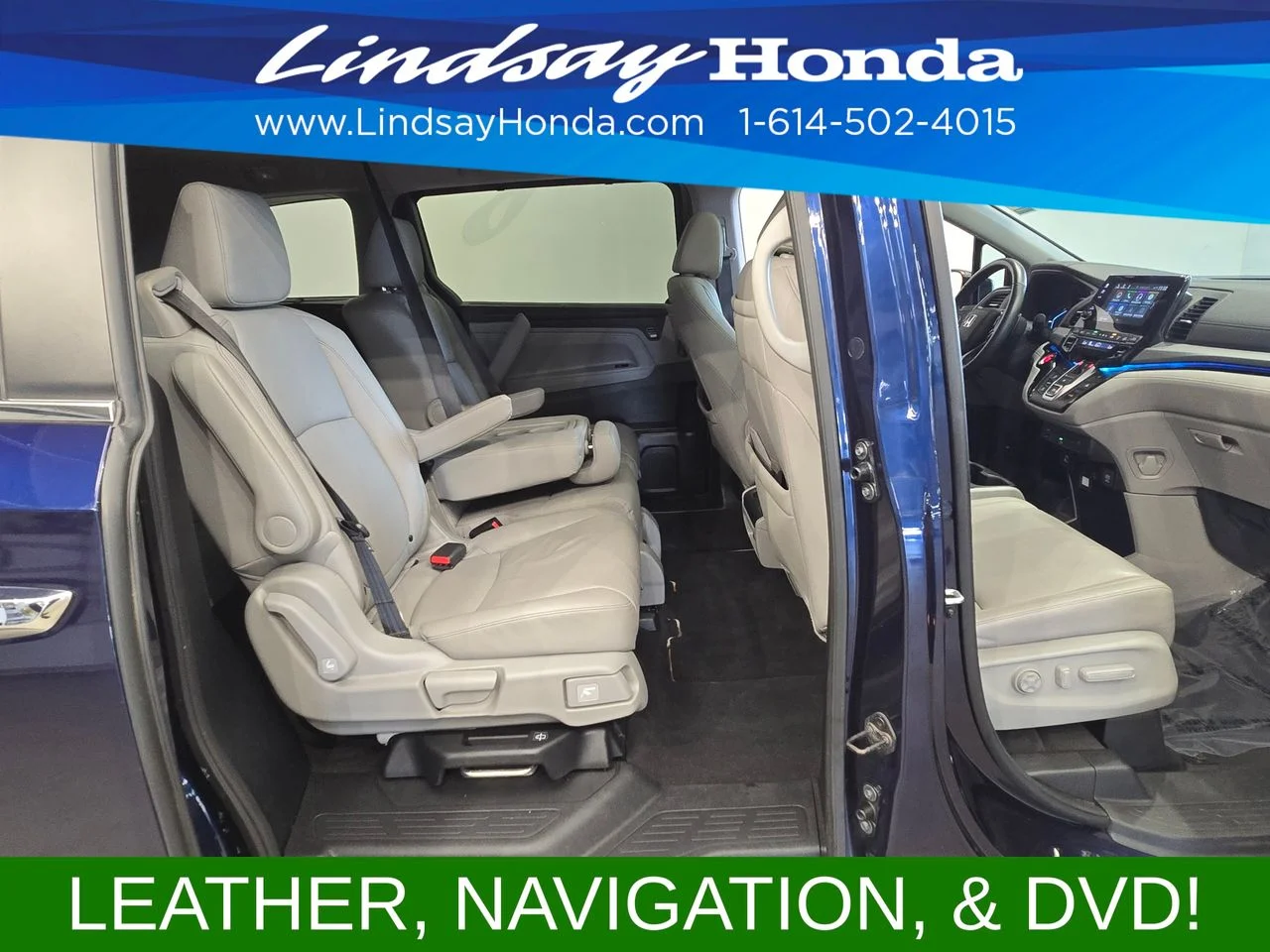 Used 2024 Obsidian Blue Pearl Honda Touring image 9