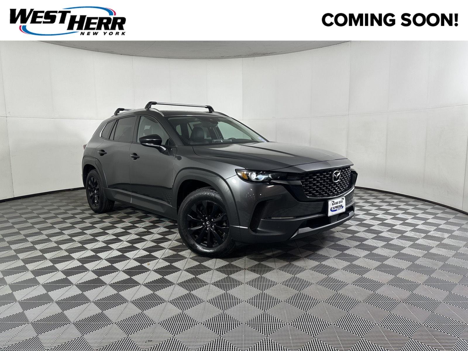 Used 2023 Machine Gray Metallic Mazda 2.5 S Preferred Plus Package image 1