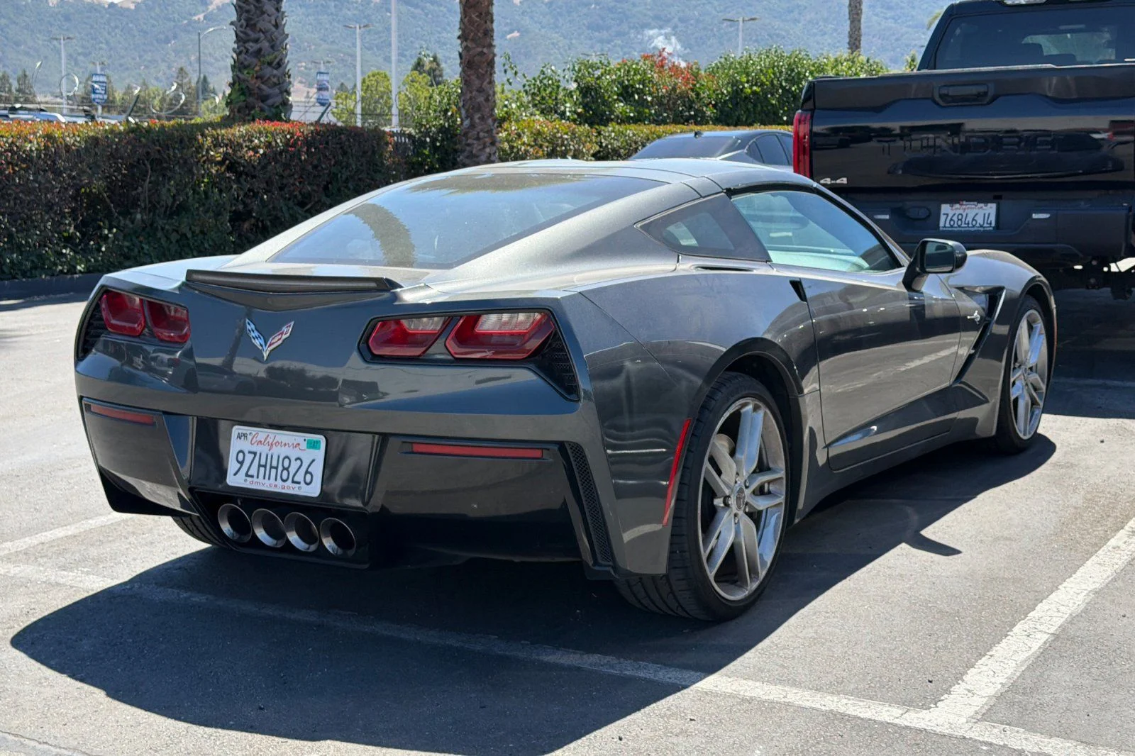 Used 2017 Gray Chevrolet Stingray Z51 image 5