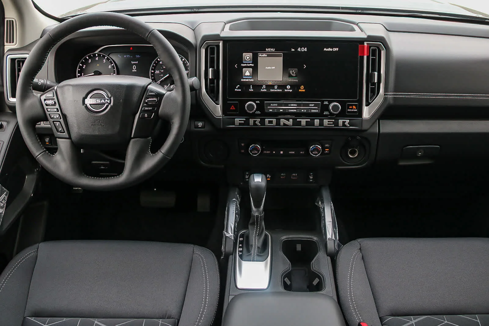 New 2025 Glacier White Nissan Crew Cab SV image 14