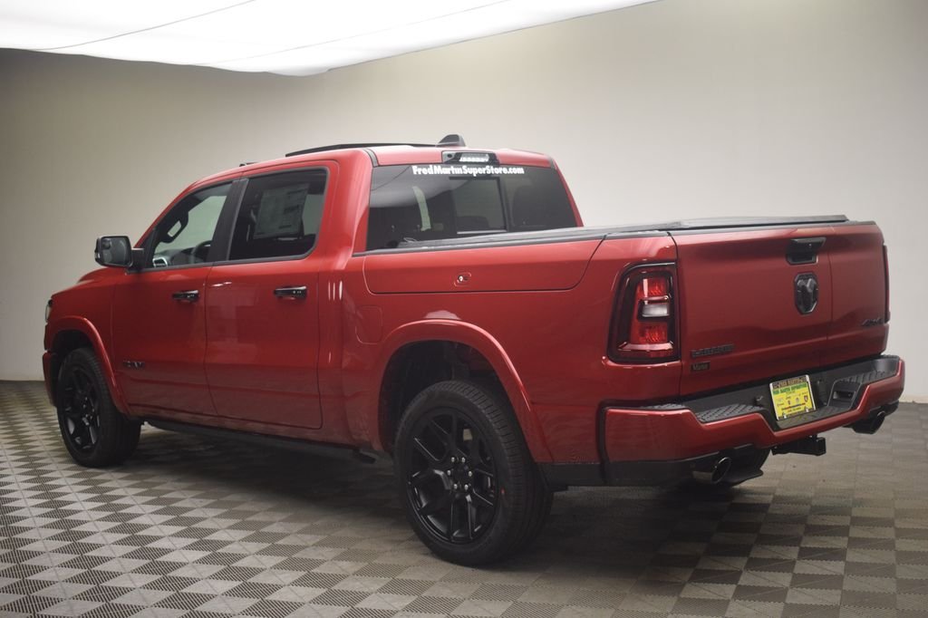 New 2026 Molten Red Pearl-Coat Exterior Paint RAM Laramie image 13