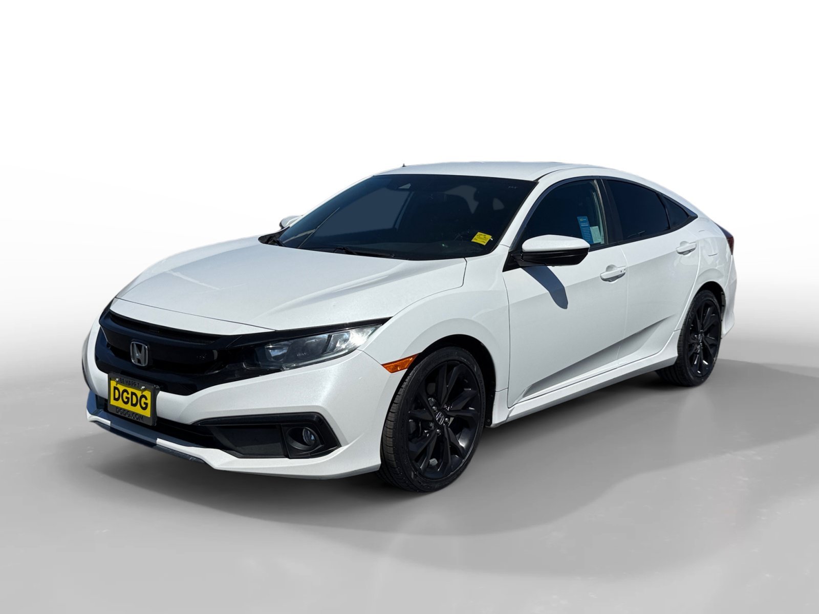 Certified Used 2019 White / Black Honda Sport image 1