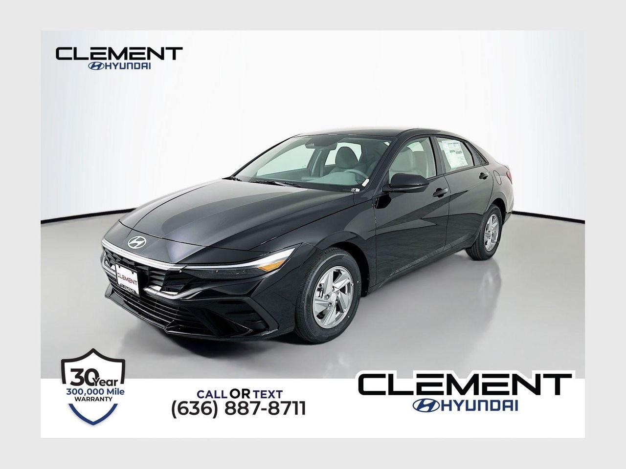 New 2026 Black Hyundai SE image 1