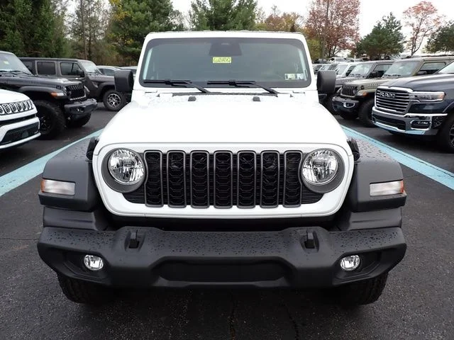 New 2026 Bright White Clearcoat Jeep Sport S image 8