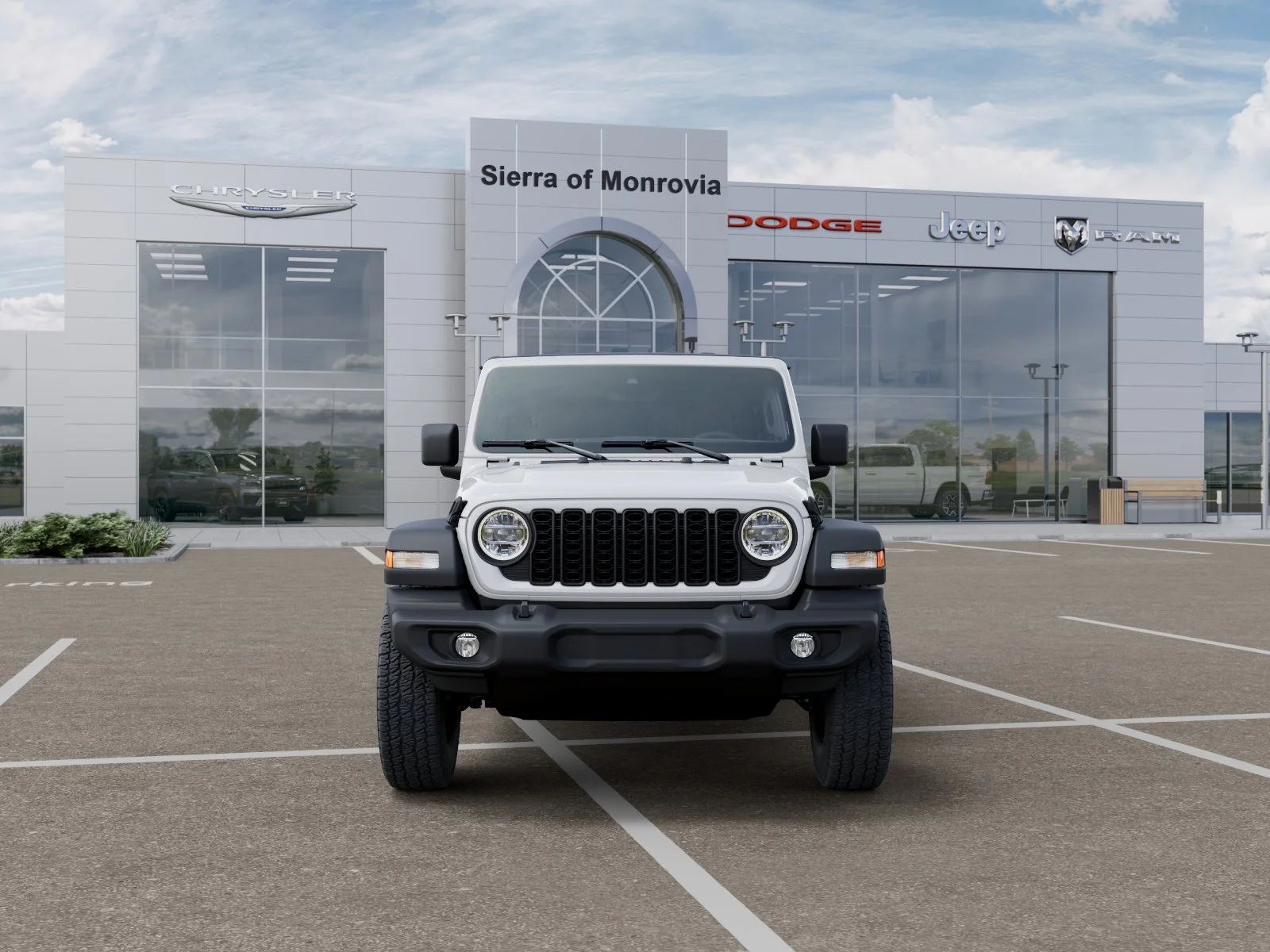 New 2026 Bright White Clearcoat Jeep Sport S image 32