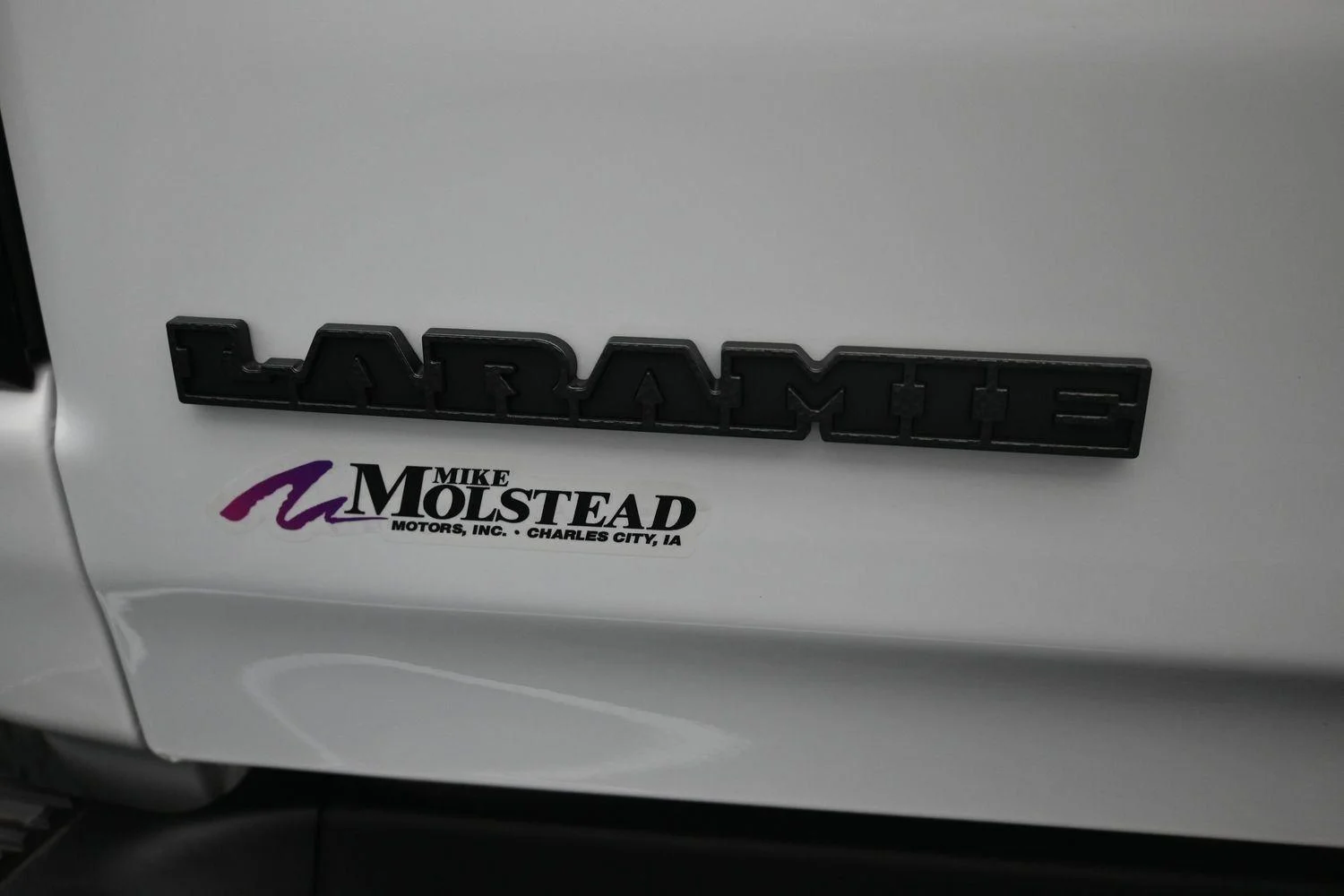New 2026 Bright White Clear-Coat Exterior Paint RAM Laramie image 18