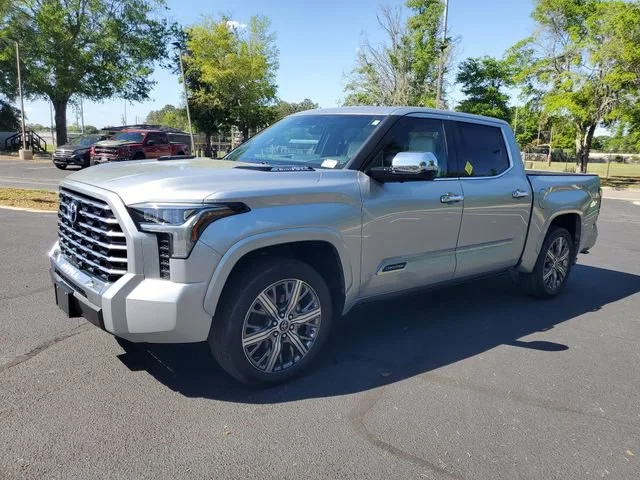 Used 2022 Celestial Silver Metallic Toyota Capstone Hybrid image 2