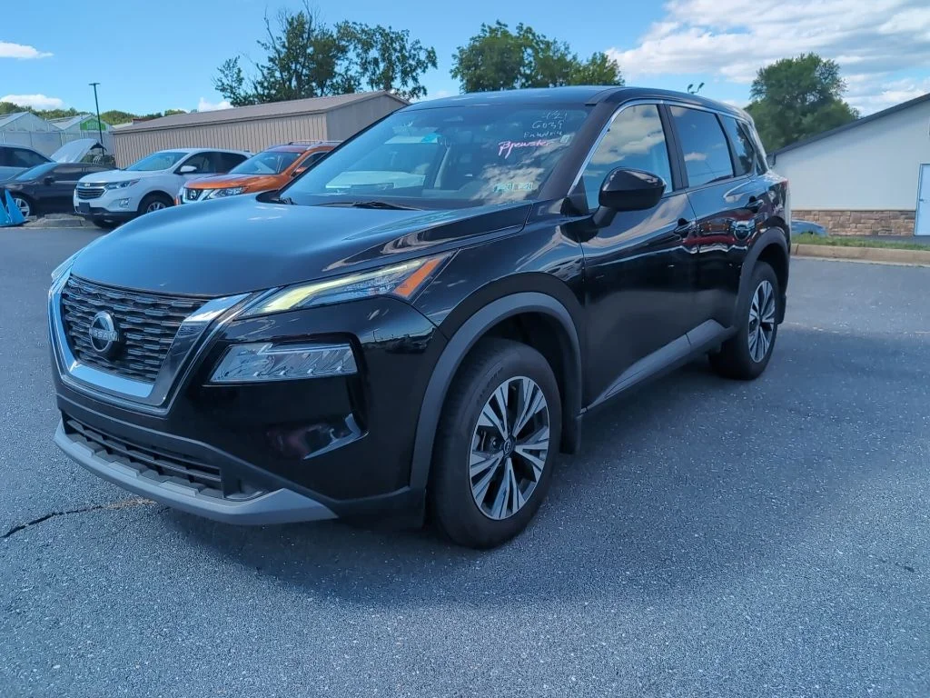 Certified Used 2023 Black Nissan SV image 2
