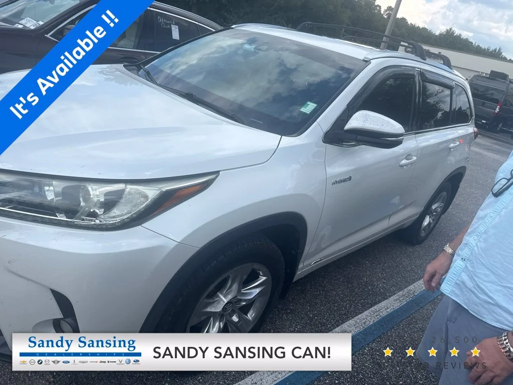 Used 2017 White Toyota Limited image 1