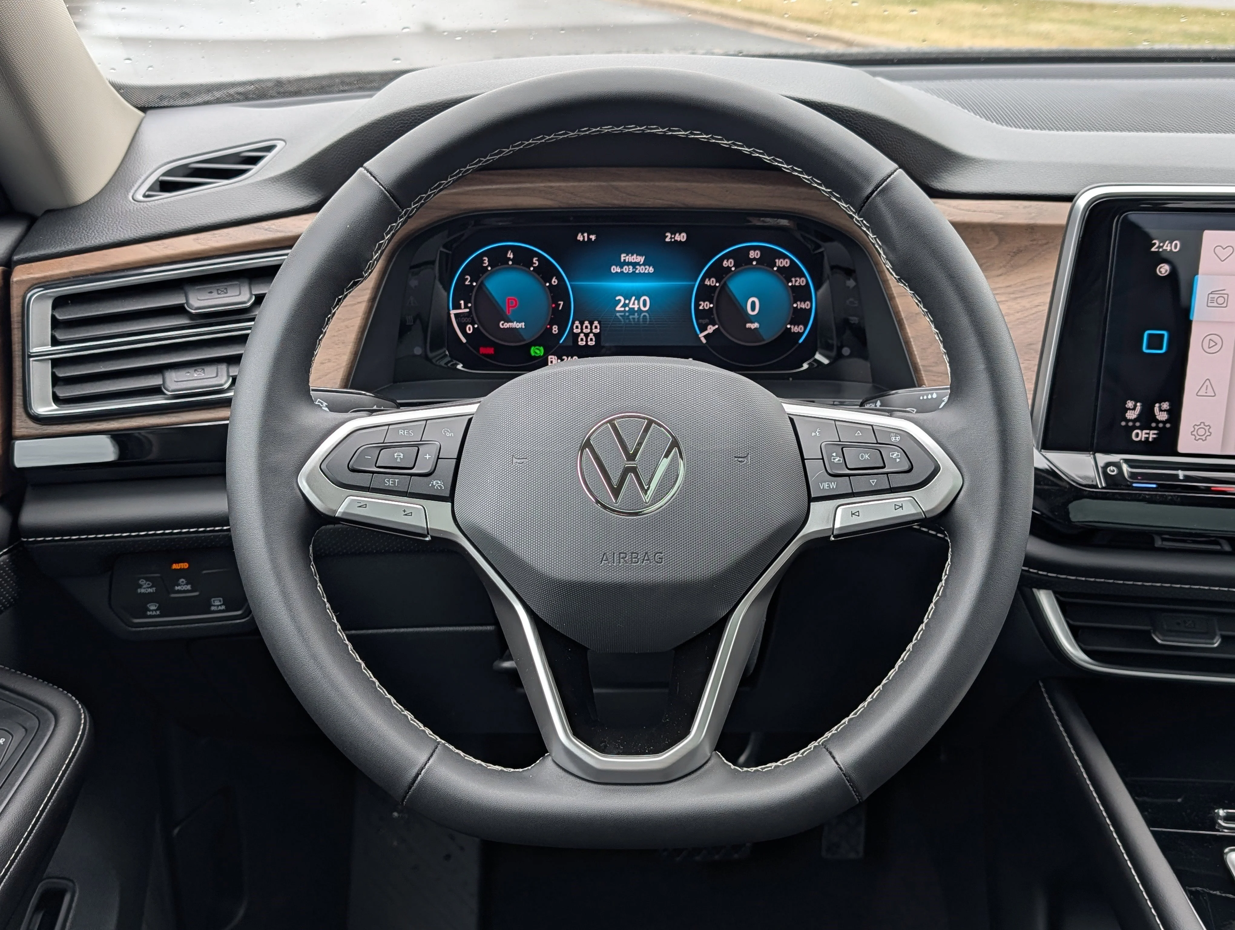 New 2026 Deep Black Pearl Volkswagen 2.0T SE w/Technology image 11