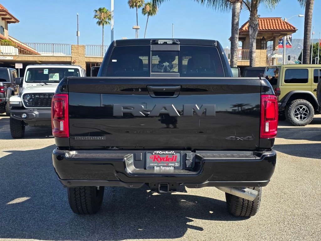 New 2026 Diamond Black Crystal Pearl-Coat Exterior Paint RAM Big Horn image 5