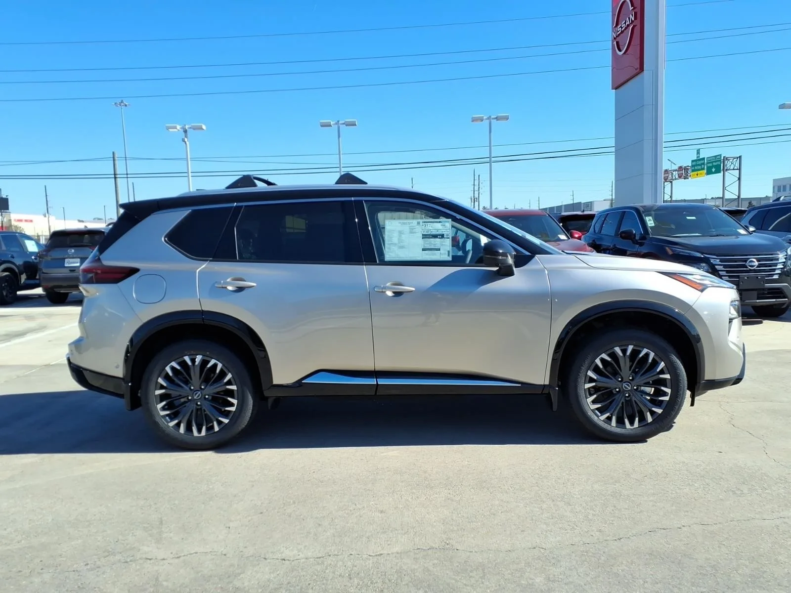 2026 Nissan Rogue Platinum Silver at Robbins Nissan