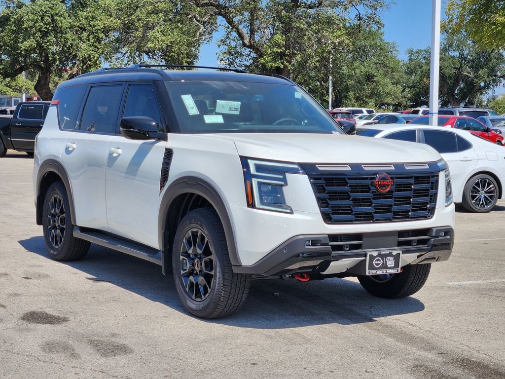 New 2026 Aspen White TriCoat / Super Black Two-tone Nissan PRO-4X® image 2