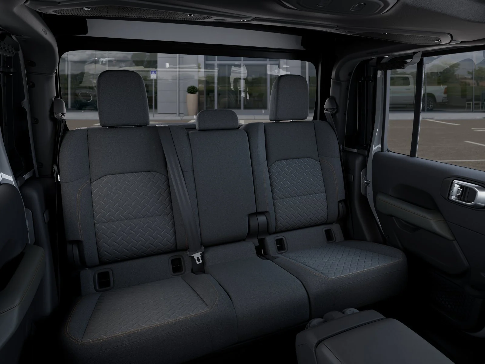 New 2026 Bright White Clear-Coat Exterior Paint Jeep Mojave image 17
