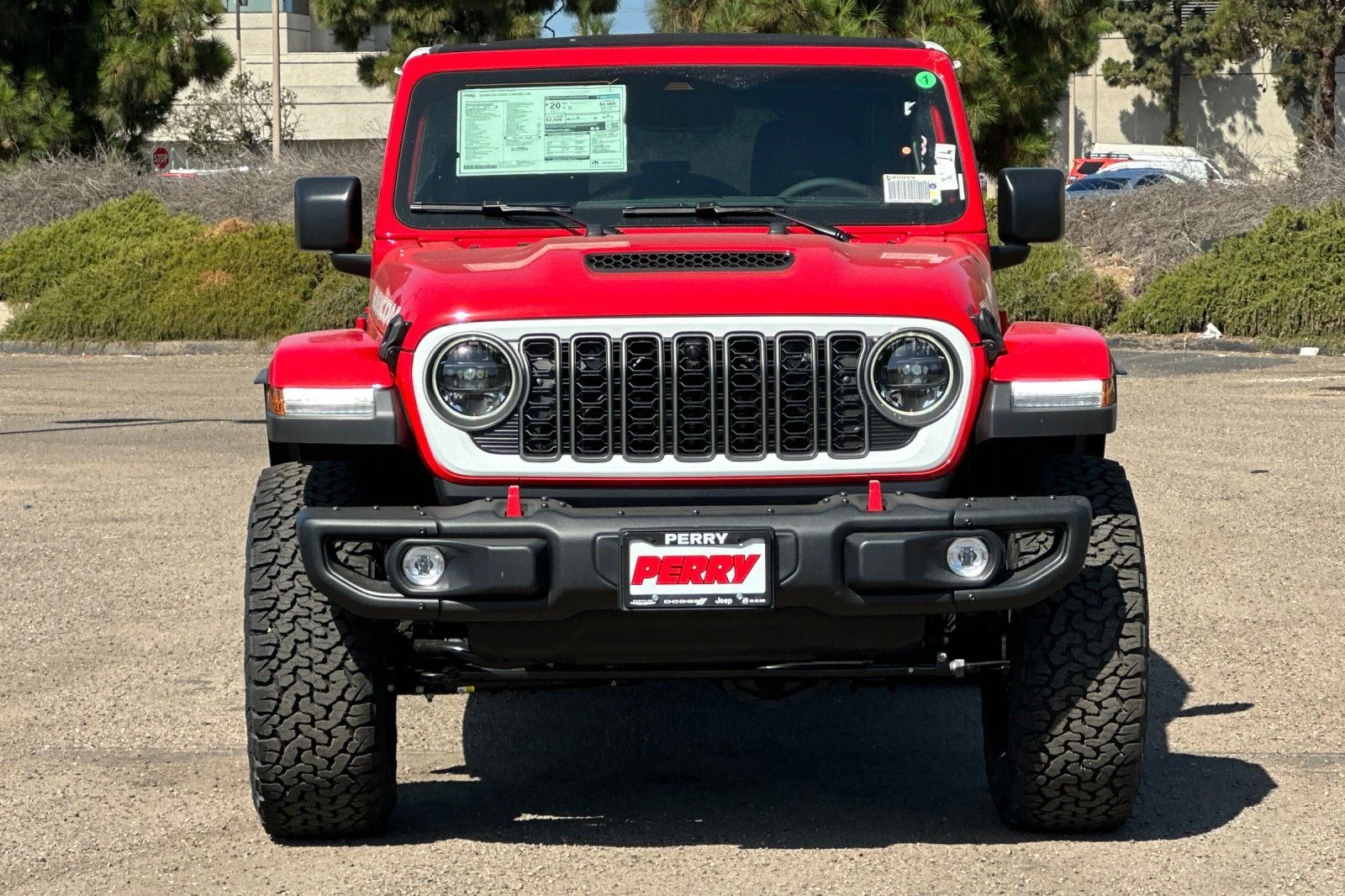 New 2026 Firecracker Red Clear-Coat Exterior Paint Jeep Rubicon X image 5