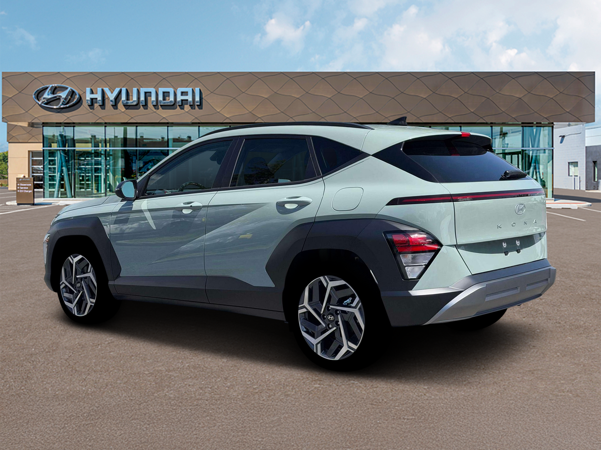 New 2026 Green Hyundai SEL Premium AWD image 4