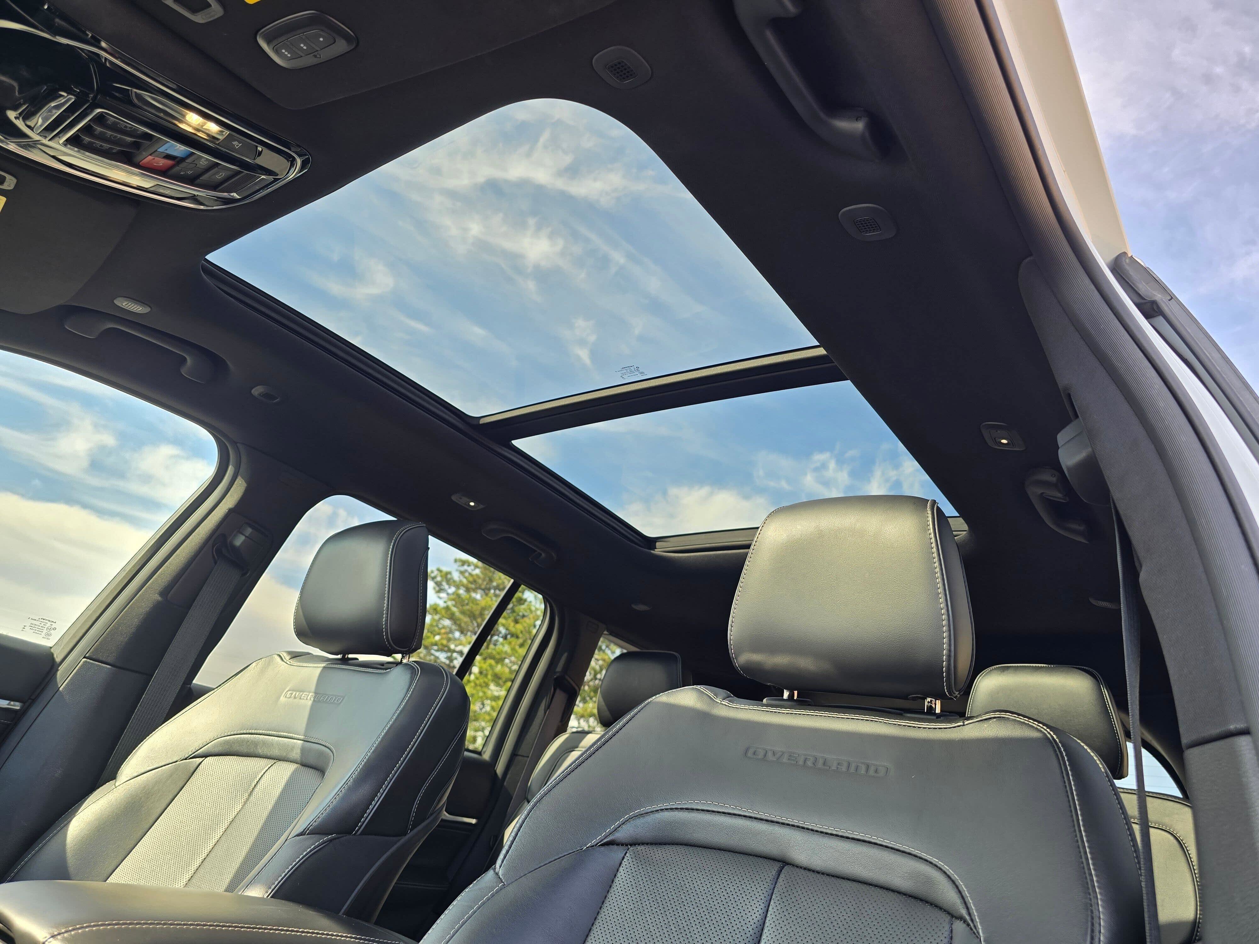 Used 2024 Bright White Clearcoat Jeep Overland image 24
