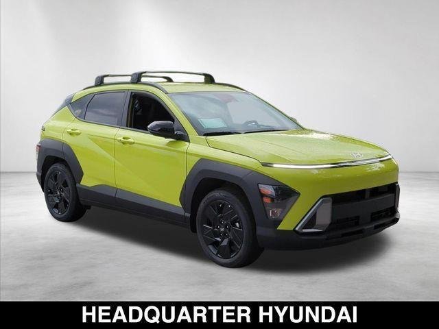 New 2026 Yellow Hyundai SEL Sport FWD image 3
