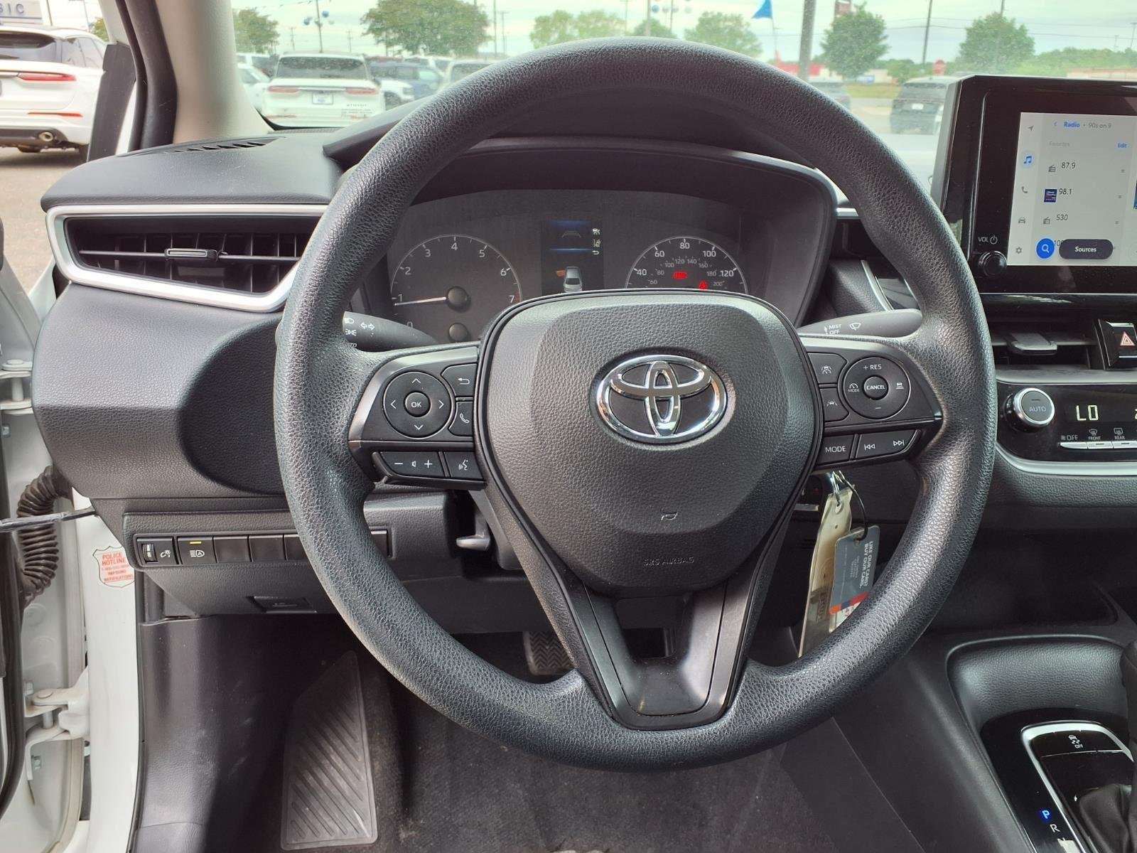 Used 2024 Midnight Black Metallic Toyota LE image 18