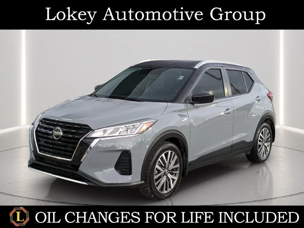 Certified Used 2021 Gray Nissan SV image 1