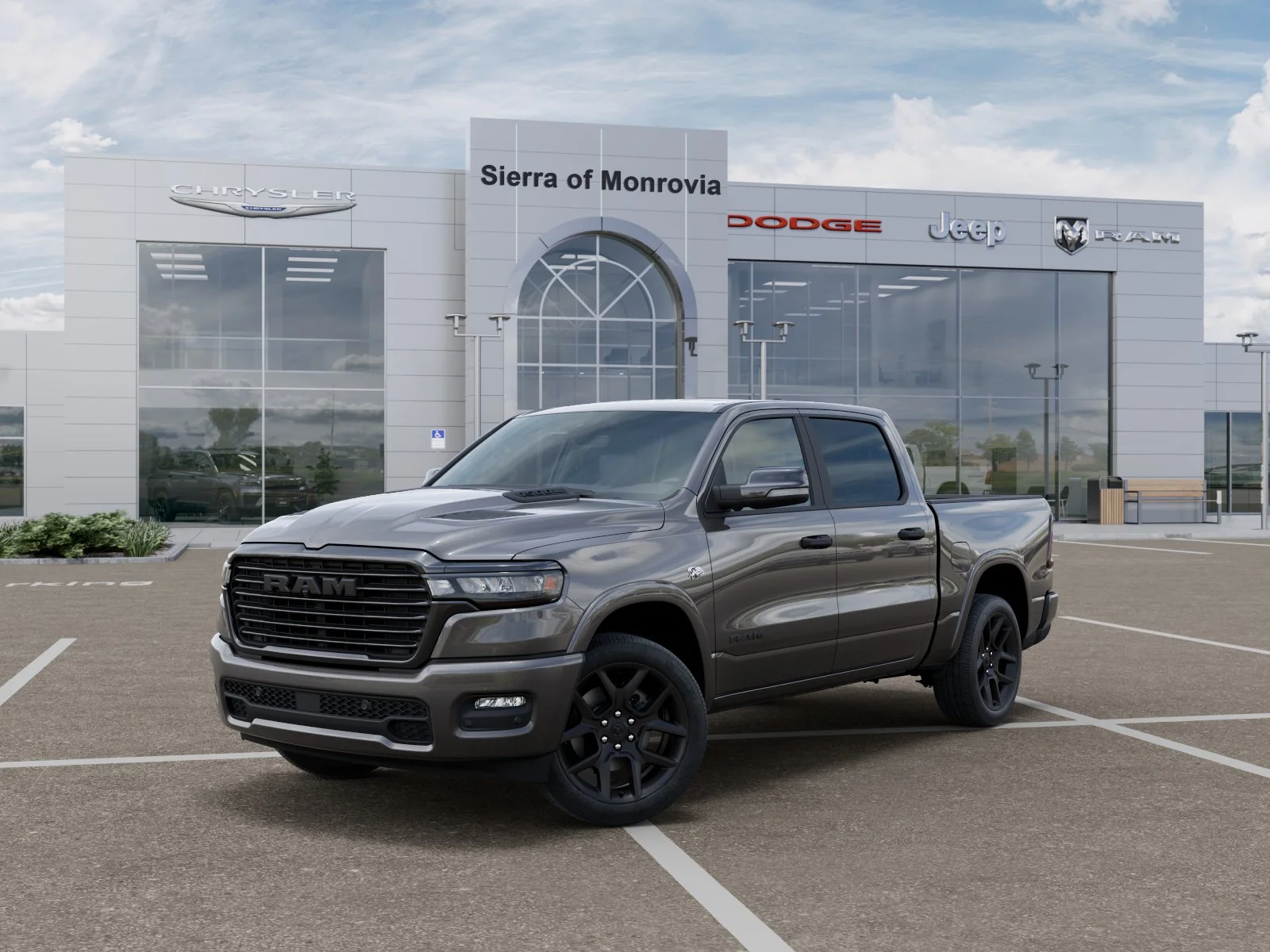 New 2026 Granite Crystal Metallic Clear-Coat Exterior Paint RAM Laramie image 27
