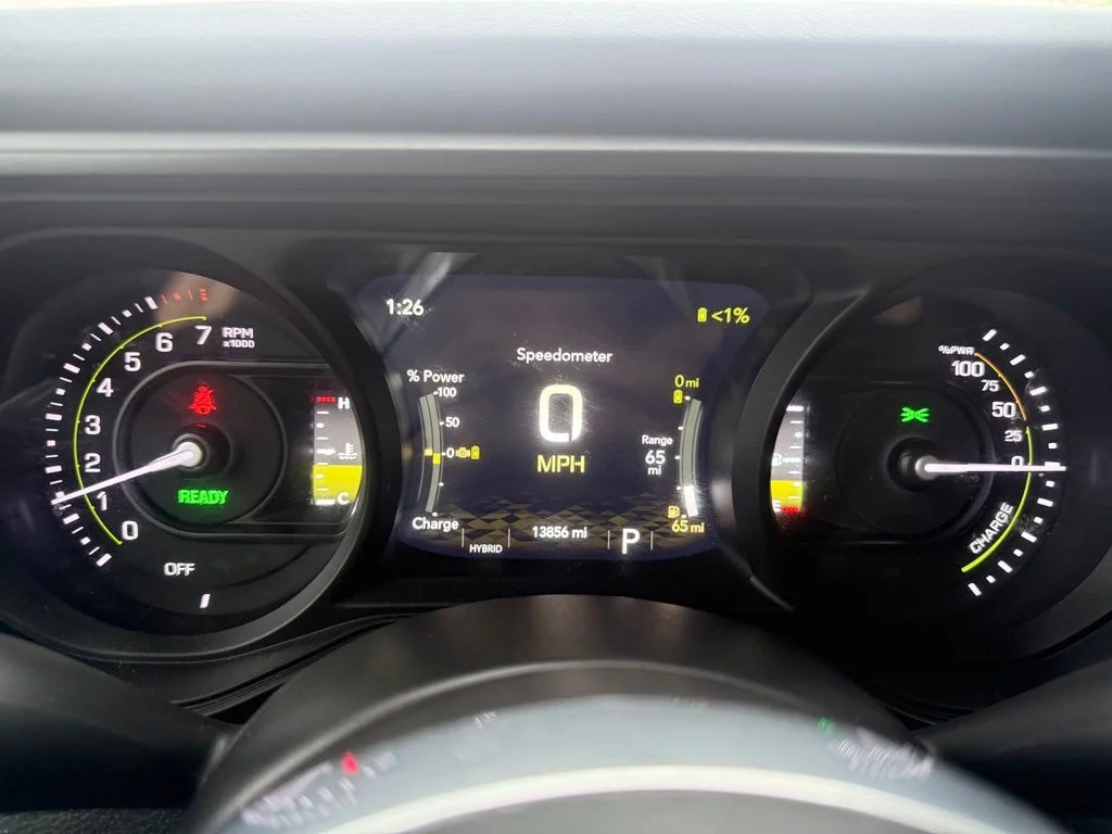 Used 2025 Black Jeep Sahara 4xe image 22