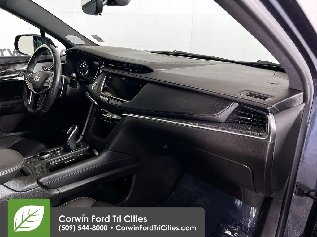 Used 2023 Stellar Black Metallic Cadillac Sport image 30