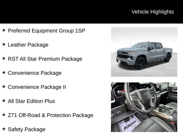 Used 2024 Slate Gray Metallic Chevrolet RST image 7