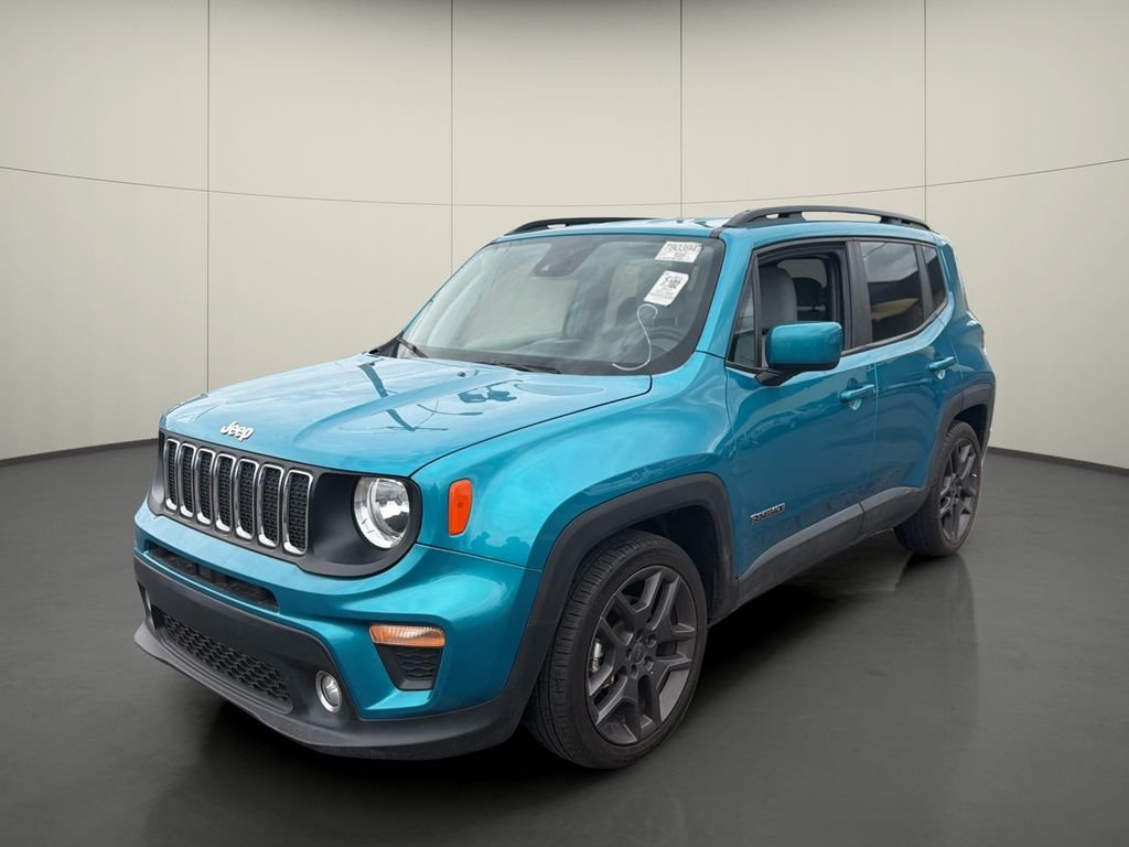 Used 2021 Teal Jeep Latitude image 3