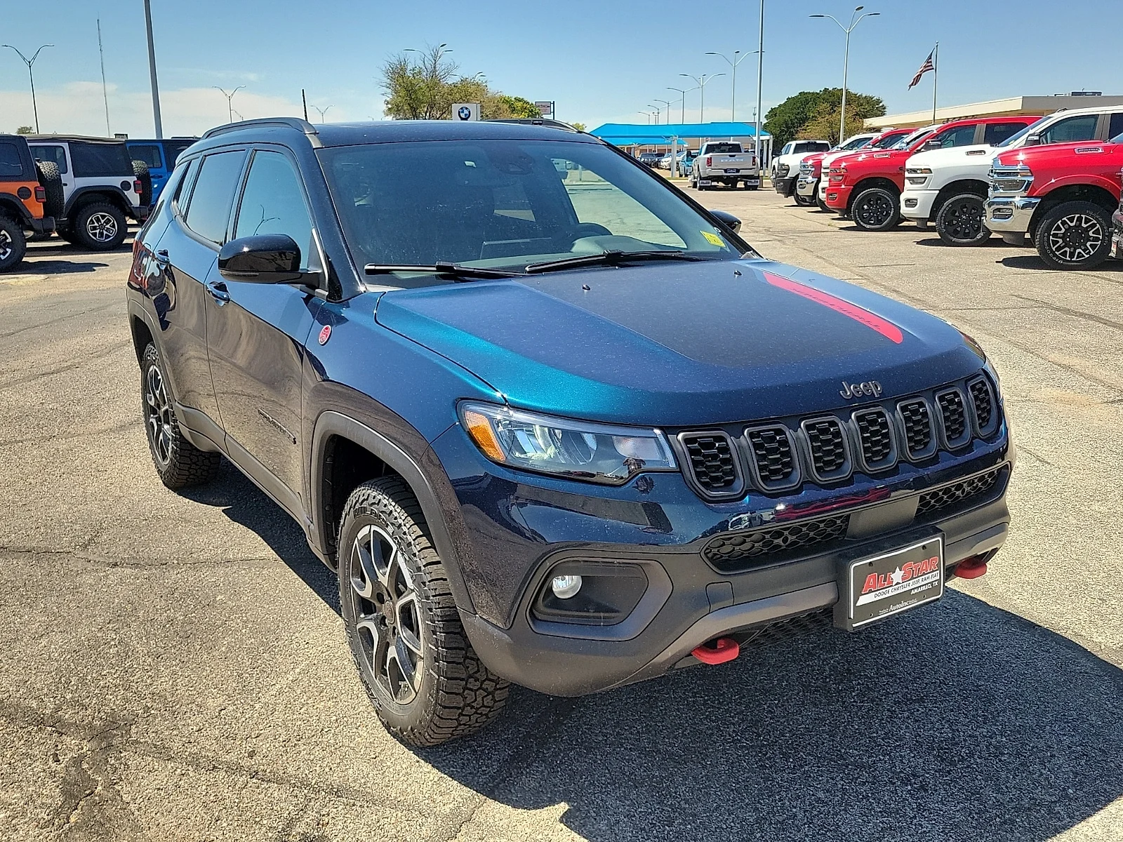 New 2026 Fathom Blue Pearl Coat Jeep TRAILHAWK 4X4 image 6