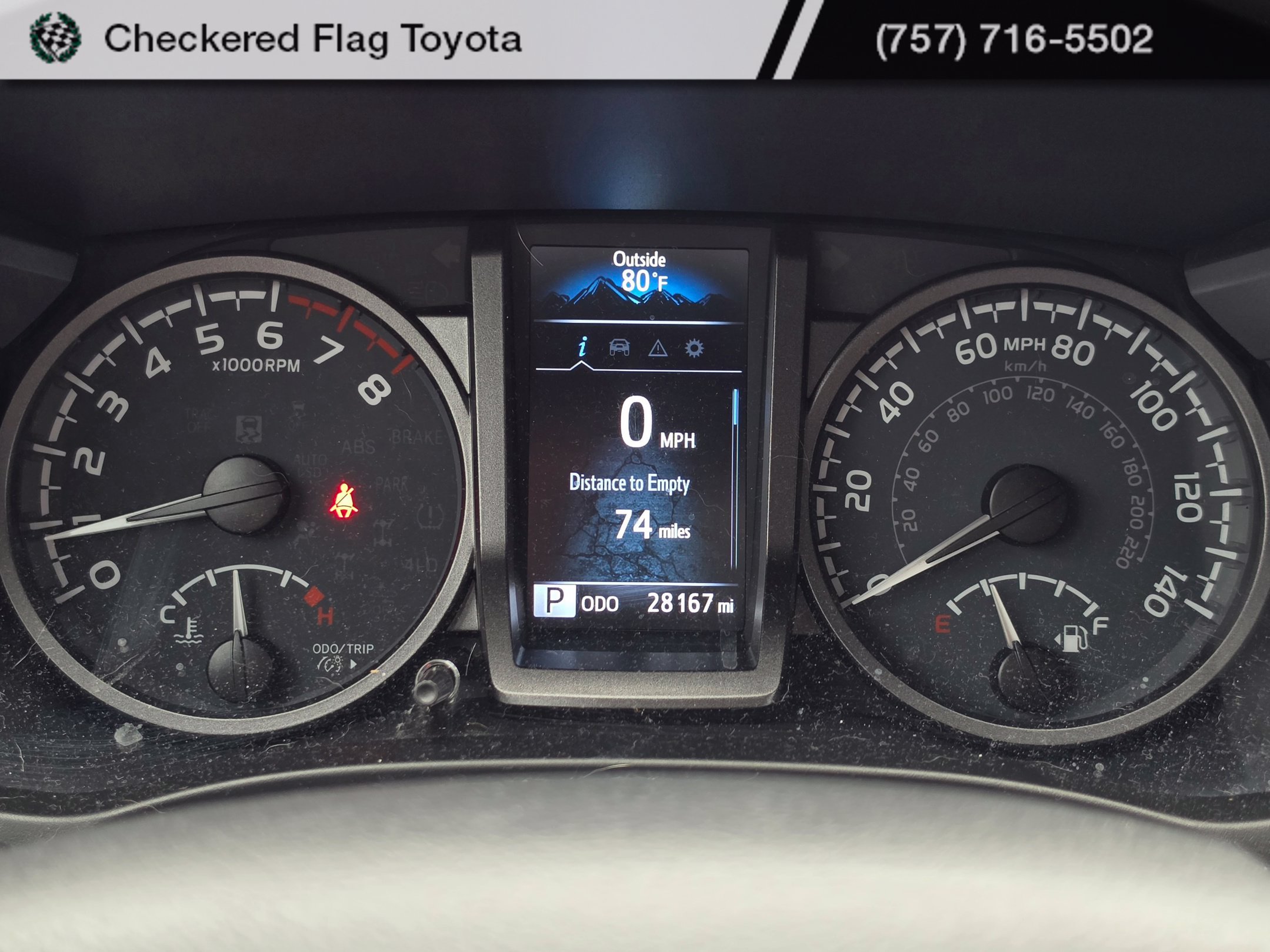 Used 2023 Wind Chill Pearl Toyota TRD Sport image 12