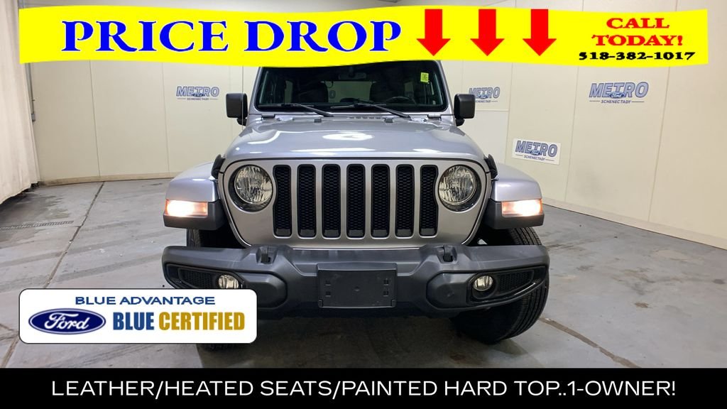 Certified Used 2021 Billet Silver Metallic Jeep Unlimited Sahara Altitude image 8