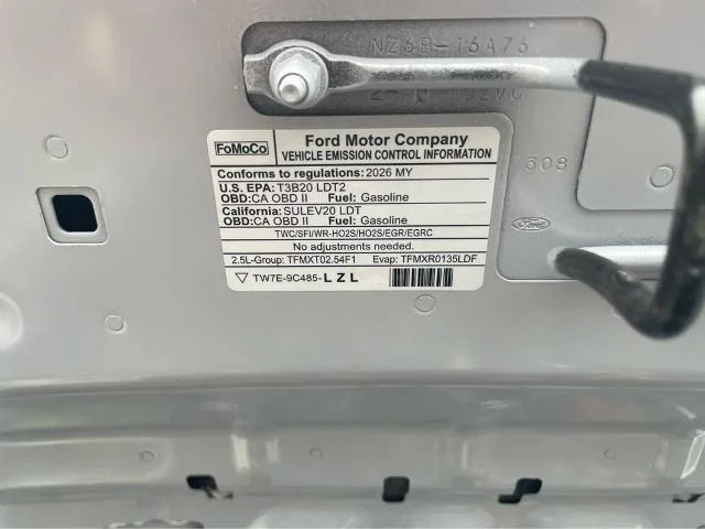 New 2026 Space White Metallic Ford XLT image 68