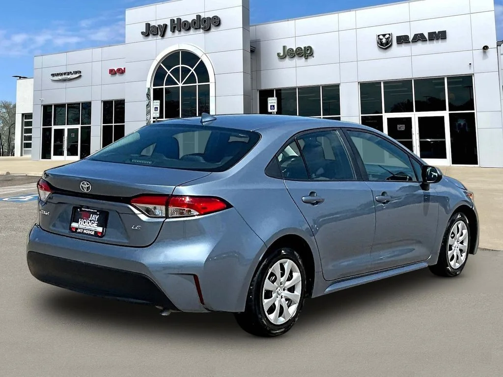 Used 2023 Blue Toyota LE image 7